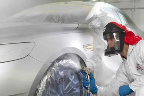 All Star Collision paint technician